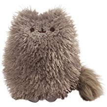 GUND Pusheen’s Little Brother Pip Plush Stuffed Animal, Dark Gray, 6.5”