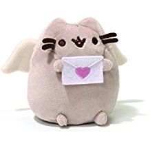 Gund Pusheen Cupid Plush, 4.25