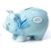 Blue My First Piggy Bank LG