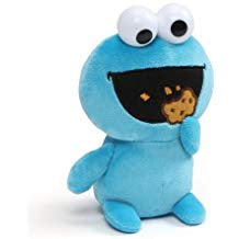 GUND Cookie Monster Emoji Sesame Street