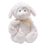 GUND Nursery Rhyme Time Lamb Animated Stuffed Animal Plush, White, 10"