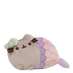 GUND Pusheen Mermaid Spiral Shell Cat Plush Stuffed Animal, Multicolor, 7