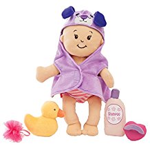 Wee Baby Stella 12" Soft Baby Doll and Bathing Set